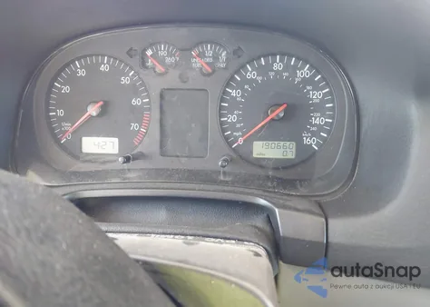 2000 Volkswagen Jetta Gls z USA, uszkodzony, nr VIN 3VWSA29M2YM046166